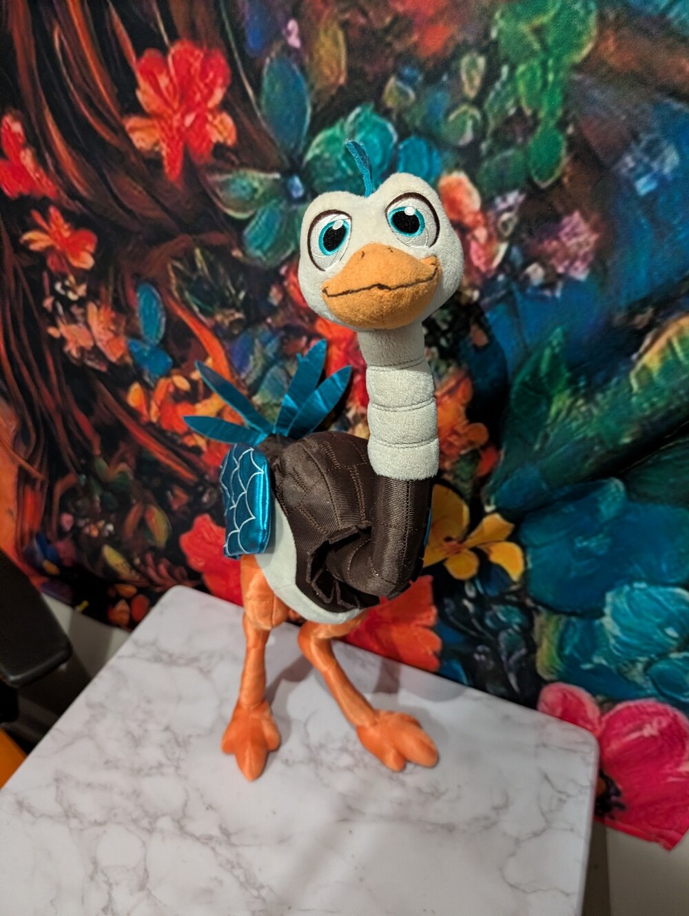 Disney Stamp 18 Merc Ostric Miles From Tomorrowland Plush Stuffed Animal